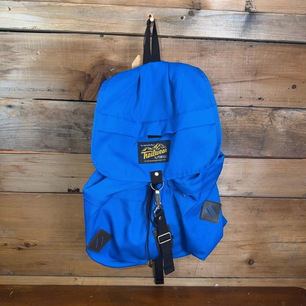 Trailwear by Penfield Blue Canvas Backpack Rucksack